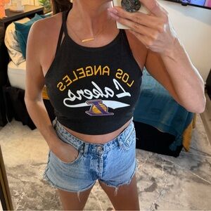 NBA 💕 LOS ANGELES LAKERS - NBA Crop Tops - LARGE